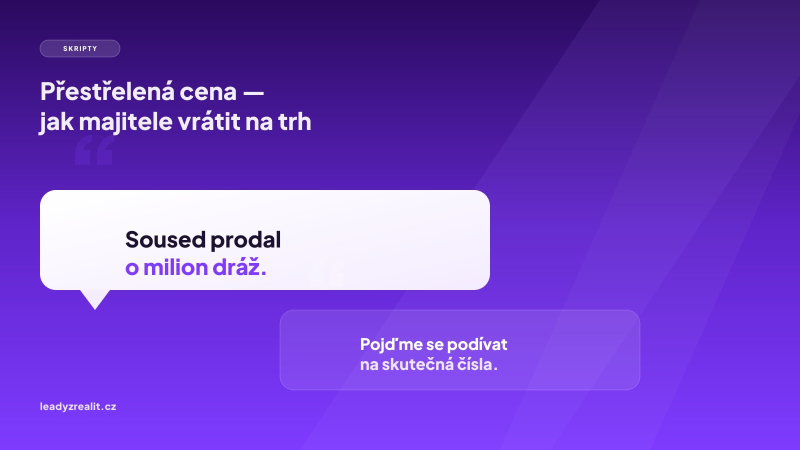 Náhled článku: Jak s majitelem vyjednat reálnou cenu (a co s tou přestřelenou)